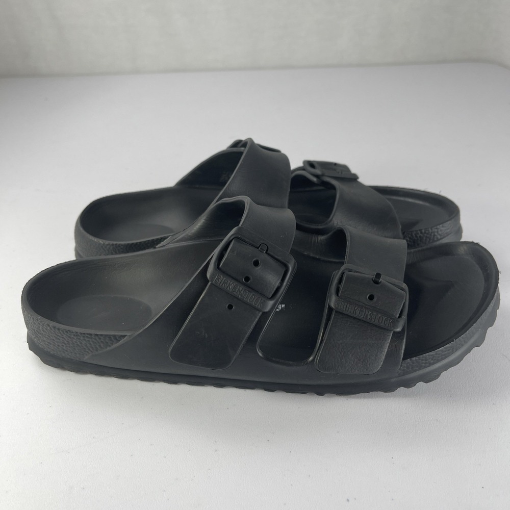 Birkenstock Arizona Eva Essentials Sandals Womens Black Buckle Slide Shoes US 9 - Picture 7 of 11